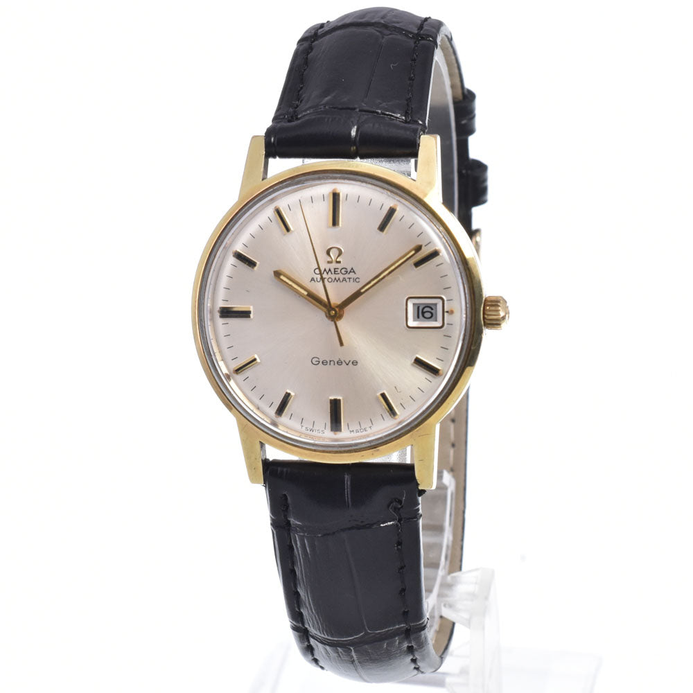 OMEGA Geneva 35 mm 166.070 vintage Cal.565 Silver Dial Automatic Men's
 Watch M#148144