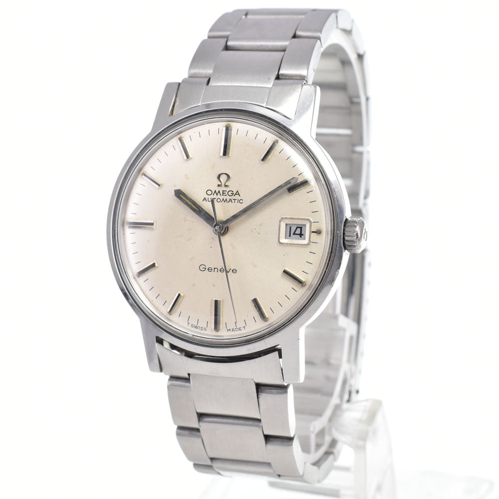 OMEGA Geneva 166.070 vintage Cal.565 Silver Dial Automatic Men's
 Watch L#148145