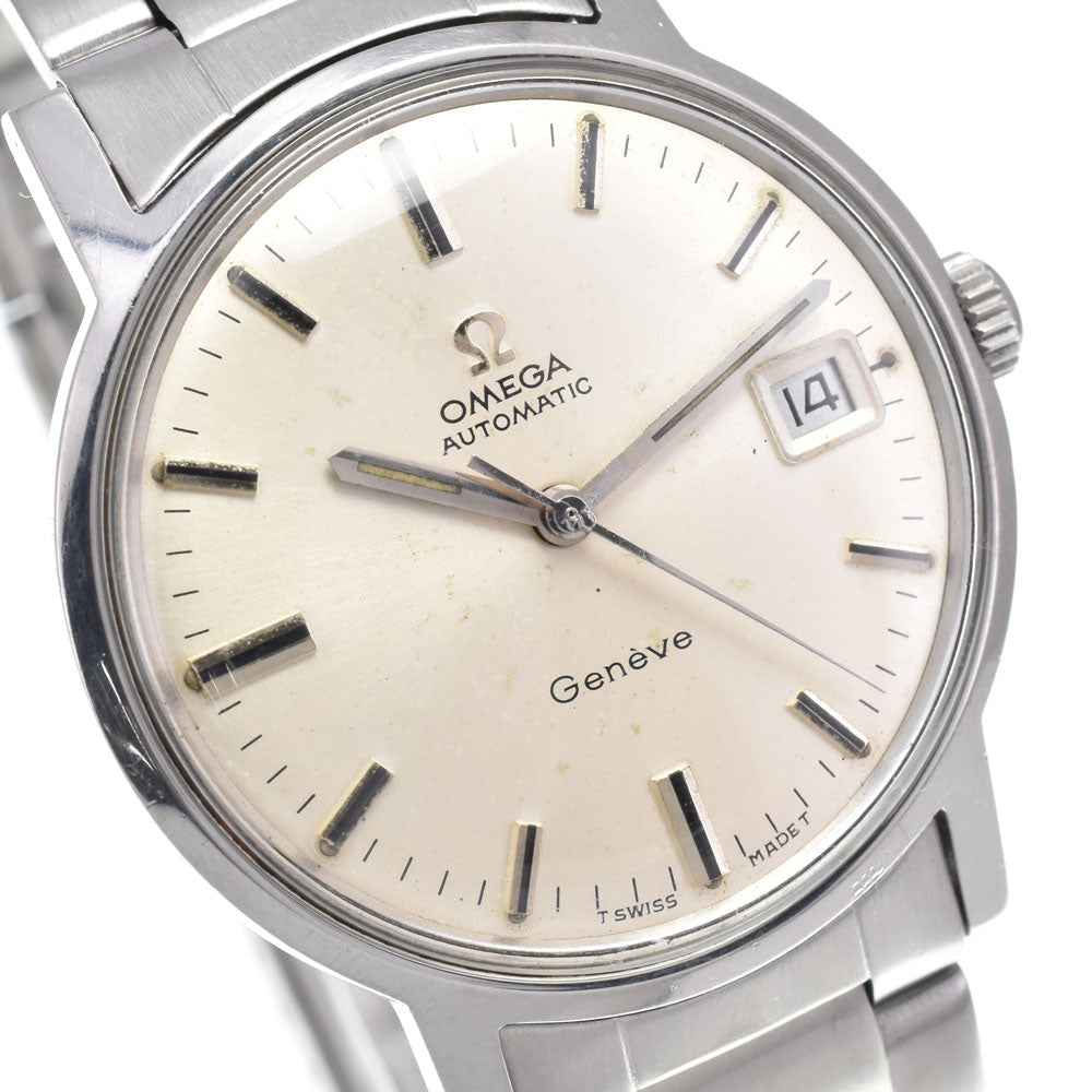 OMEGA Geneva 166.070 vintage Cal.565 Silver Dial Automatic Men's
 Watch L#148145
