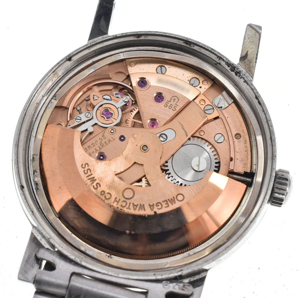 OMEGA Geneva 166.070 vintage Cal.565 Silver Dial Automatic Men's
 Watch L#148145