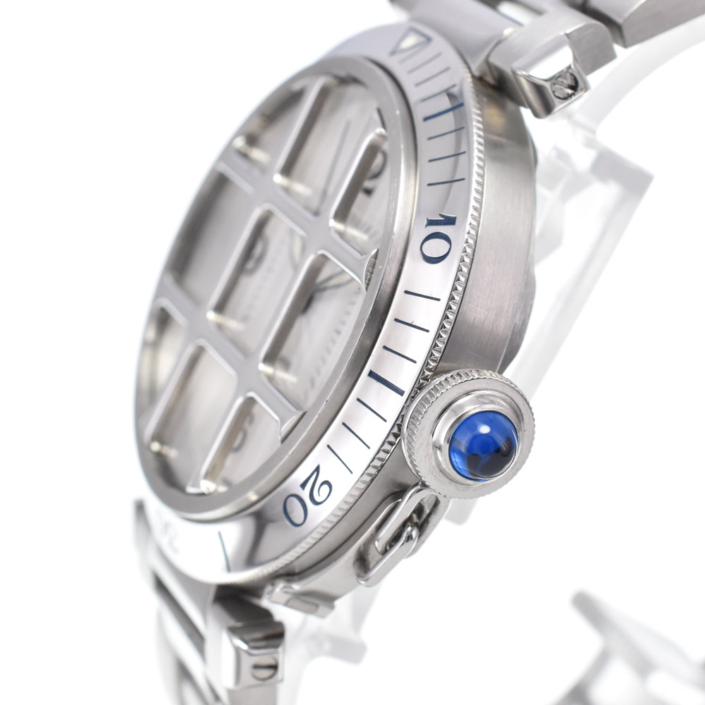CARTIER Pasha grid W3104055 Date Silver Dial Automatic Men's
 Watch L#148146