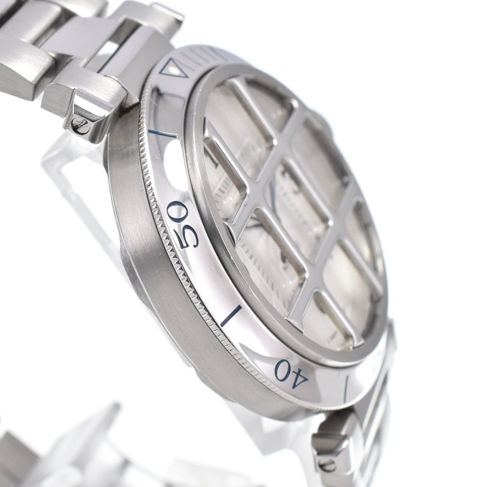 CARTIER Pasha grid W3104055 Date Silver Dial Automatic Men's
 Watch L#148146