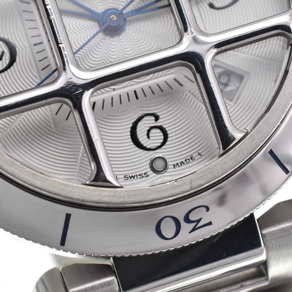 CARTIER Pasha grid W3104055 Date Silver Dial Automatic Men's
 Watch L#148146