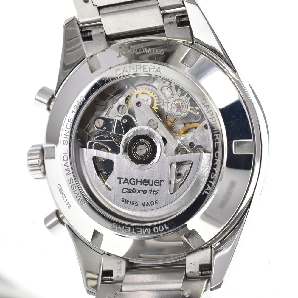 TAG HEUER Carrera Caliber 16 CBK2113.BA0715 Limited item black Dial Automatic Men's
 Watch K#148148