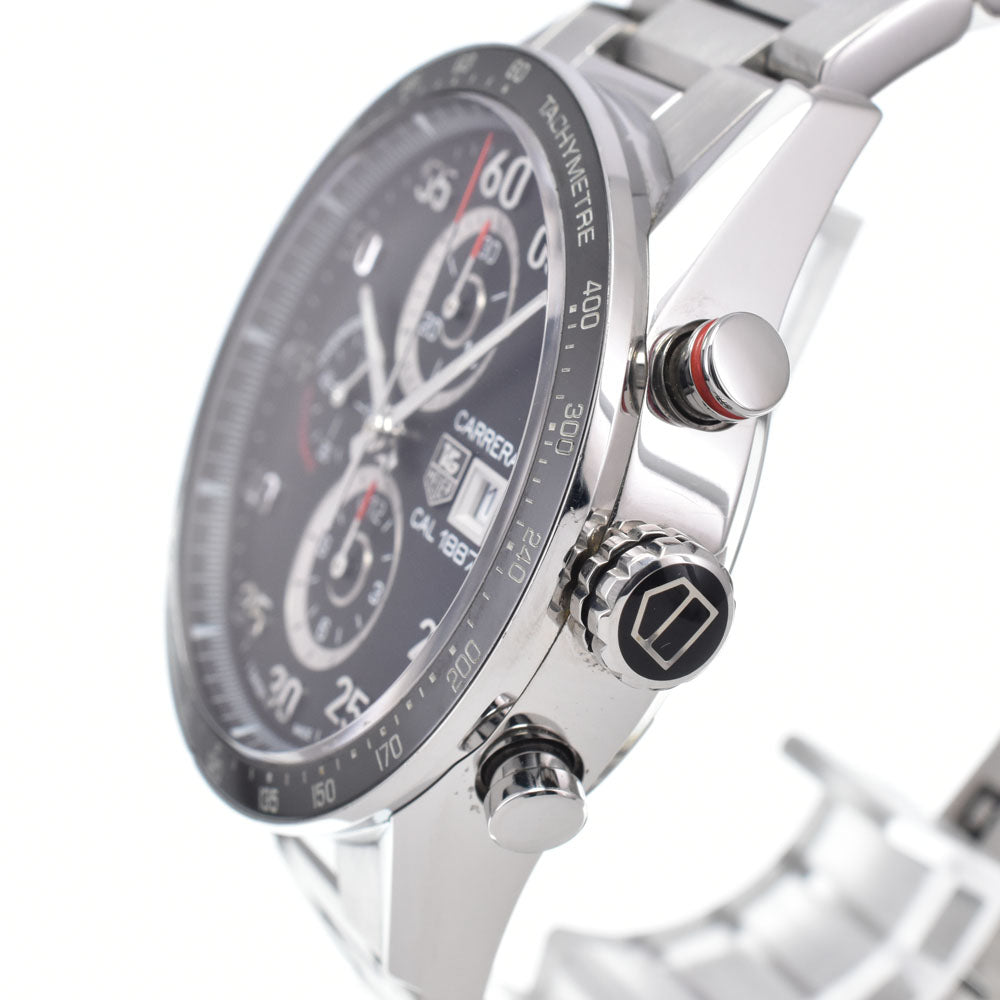 TAG HEUER Carrera Caliber 1887 CAR2A10-5 Chronograph black Dial Automatic Men's
 Watch L#148154