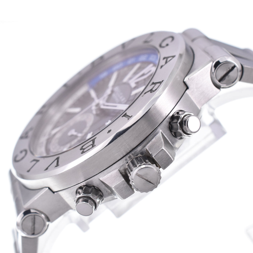 BVLGARI Diagono GMT DG40SGMT Date gray Dial Automatic Men's
 Watch L#148155