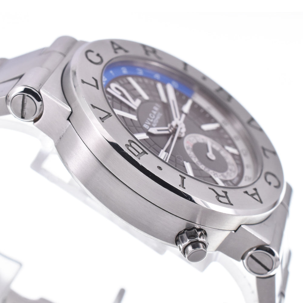 BVLGARI Diagono GMT DG40SGMT Date gray Dial Automatic Men's
 Watch L#148155