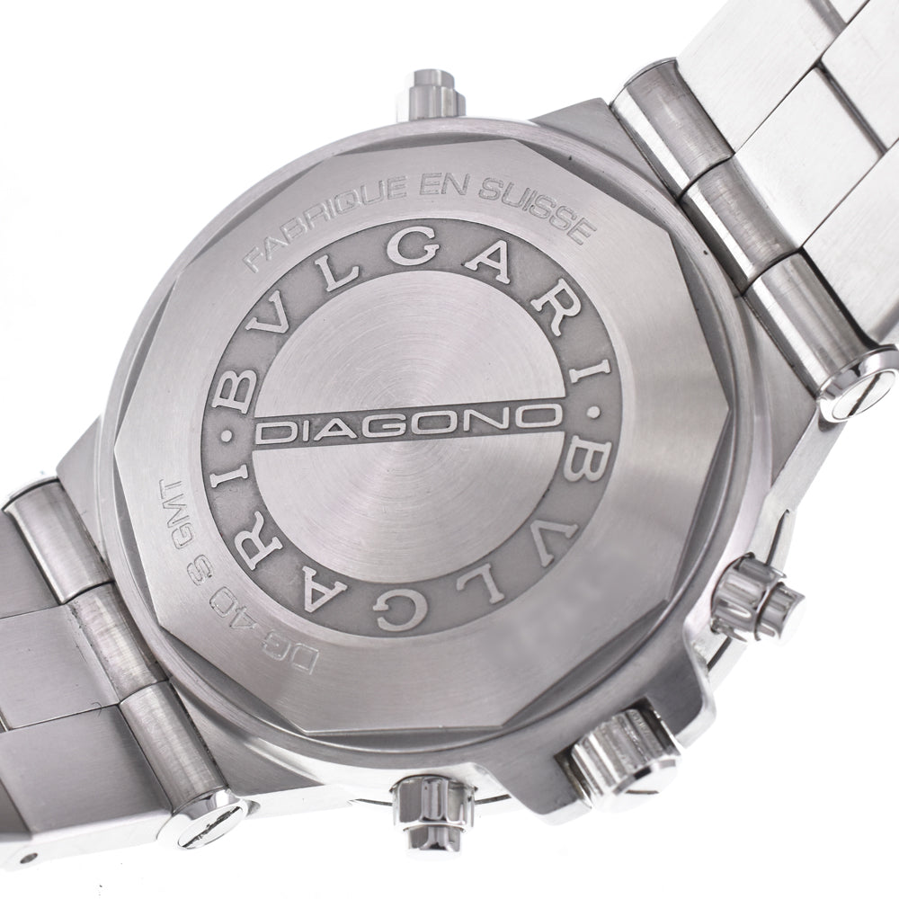 BVLGARI Diagono GMT DG40SGMT Date gray Dial Automatic Men's
 Watch L#148155