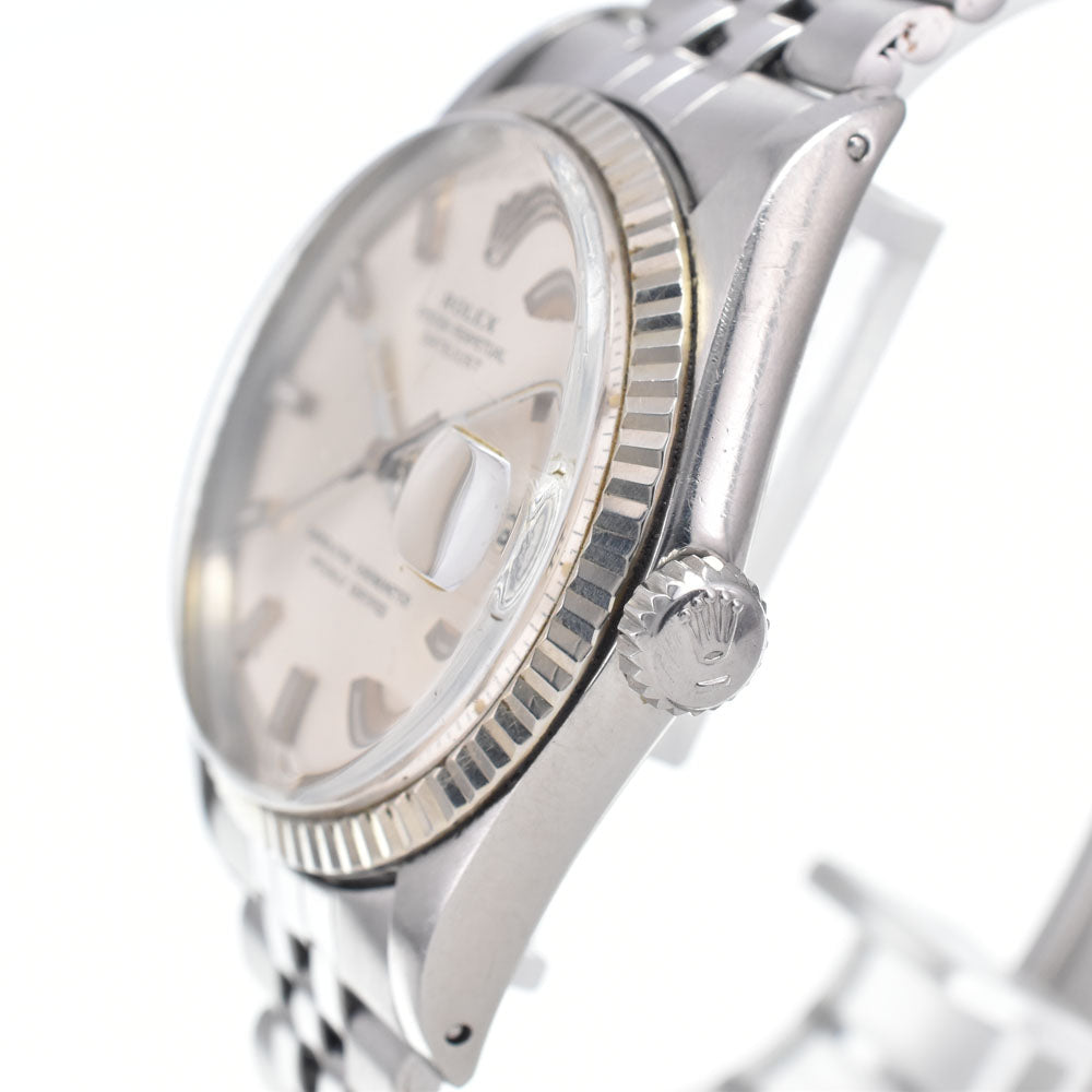 ROLEX DATEJUST 1601 vintage Cal.1570 Silver Dial Automatic Men's
 Watch N#148158