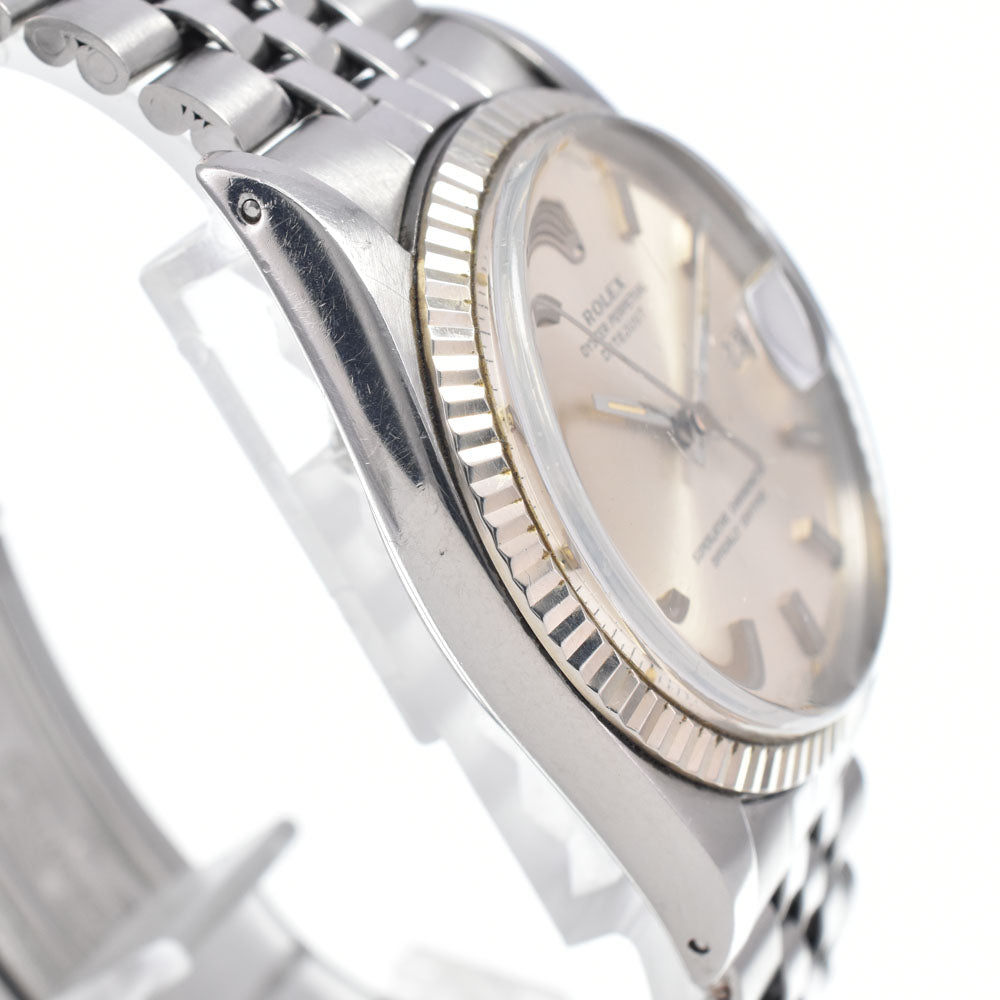 ROLEX DATEJUST 1601 vintage Cal.1570 Silver Dial Automatic Men's
 Watch N#148158