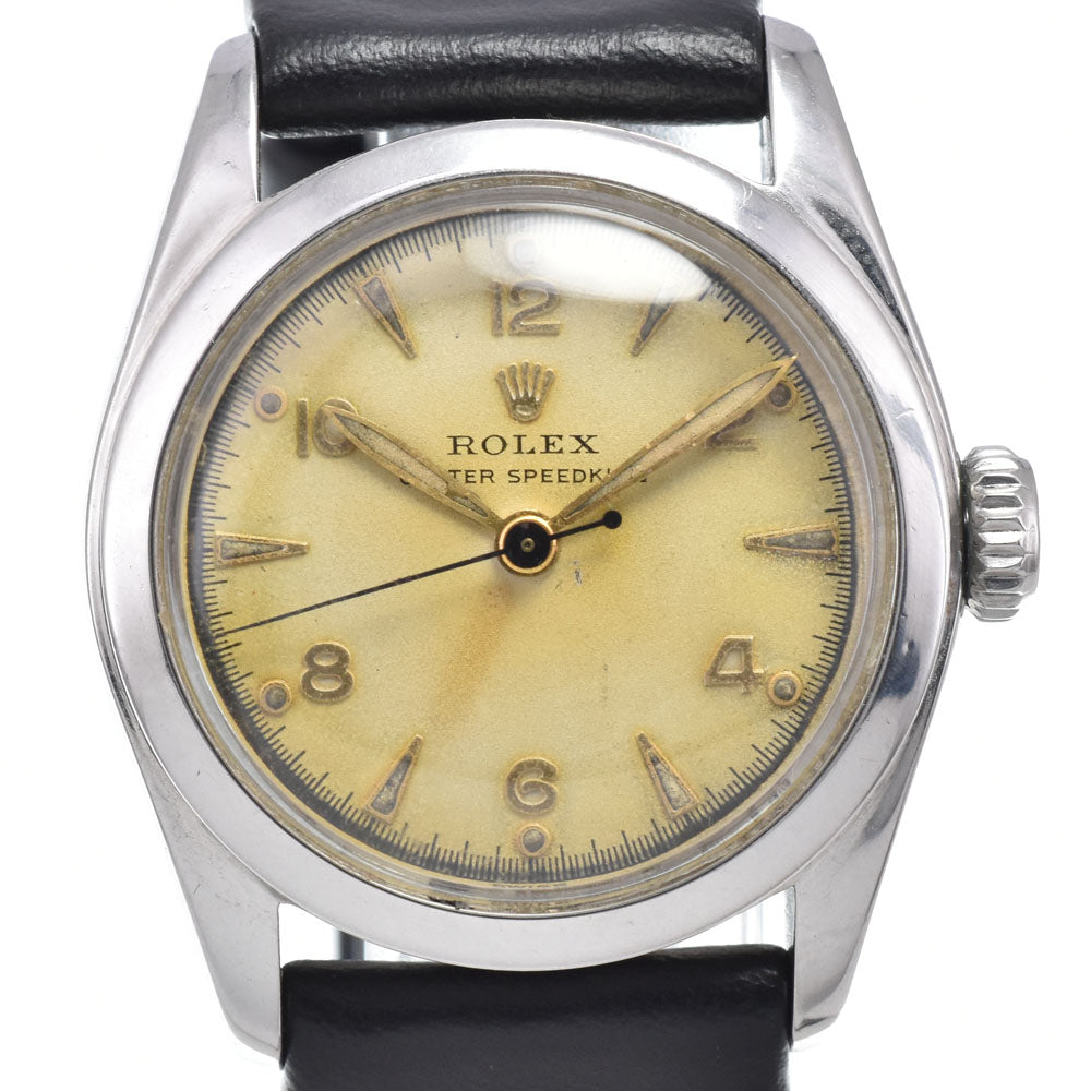 ROLEX Oyster Speed King 6056 vintage Cal.710 Super Oyster crown gold Dial Hand Winding Boy's
 Watch L#148159