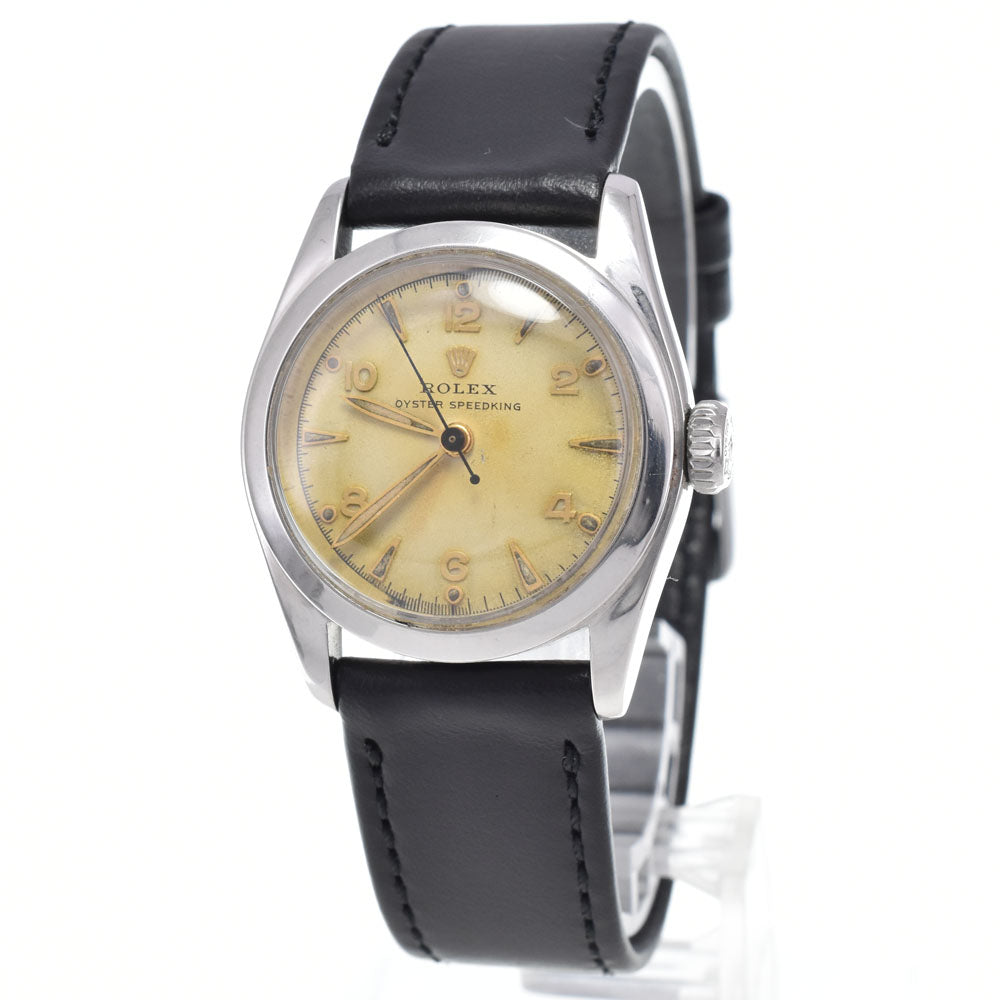 ROLEX Oyster Speed King 6056 vintage Cal.710 Super Oyster crown gold Dial Hand Winding Boy's
 Watch L#148159