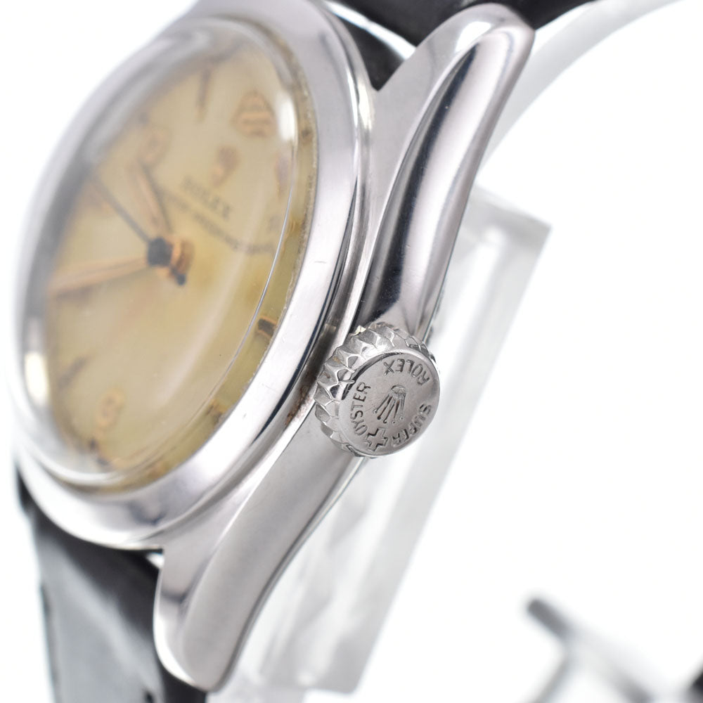 ROLEX Oyster Speed King 6056 vintage Cal.710 Super Oyster crown gold Dial Hand Winding Boy's
 Watch L#148159