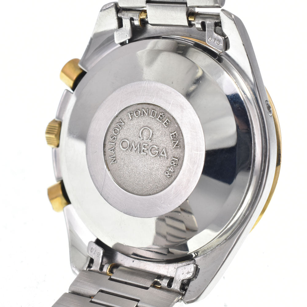 OMEGA Speedmaster 175.0034 Moon Phase K18YGBezel white Dial Automatic Men's
 Watch M#148163
