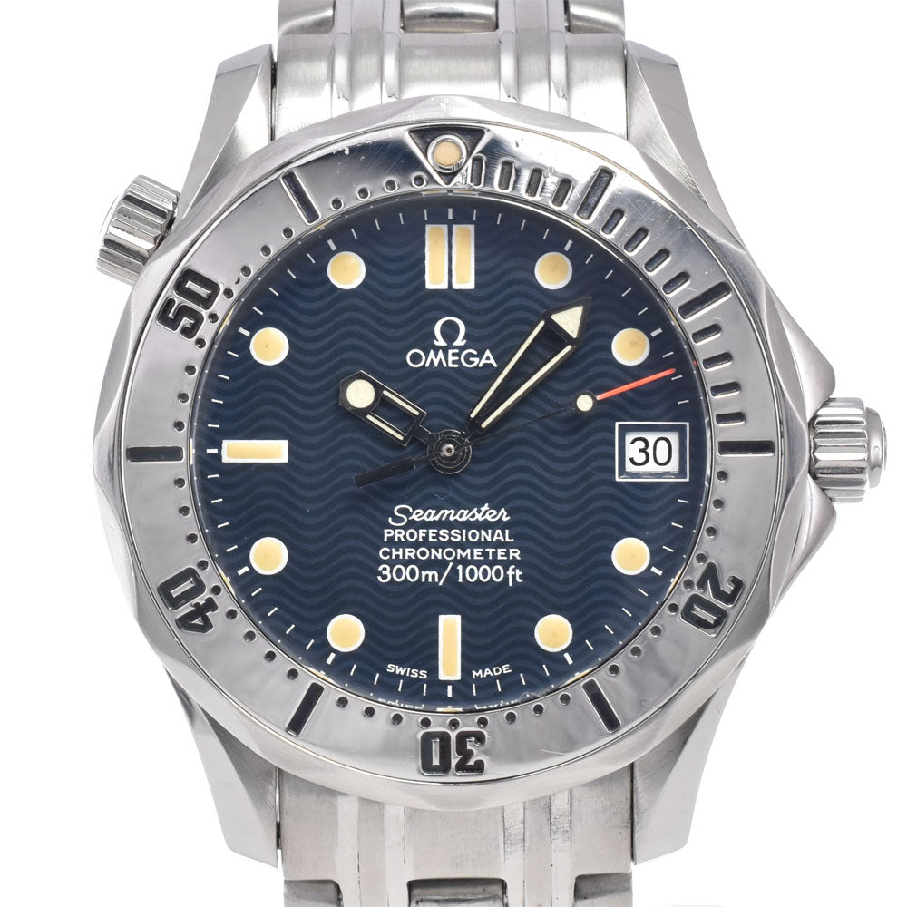 OMEGA Seamaster Professional 300M 2552.80 Navy Dial Automatic Boy's
 Watch L#148164