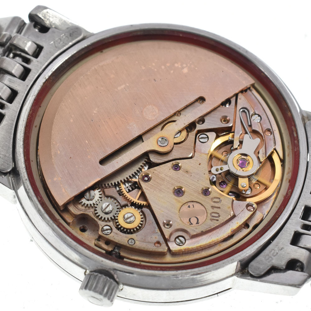 OMEGA Seamaster 1.4" 166.0202 vintage Date Cal.1010 Silver Dial Automatic Men's
 Watch N#148166
