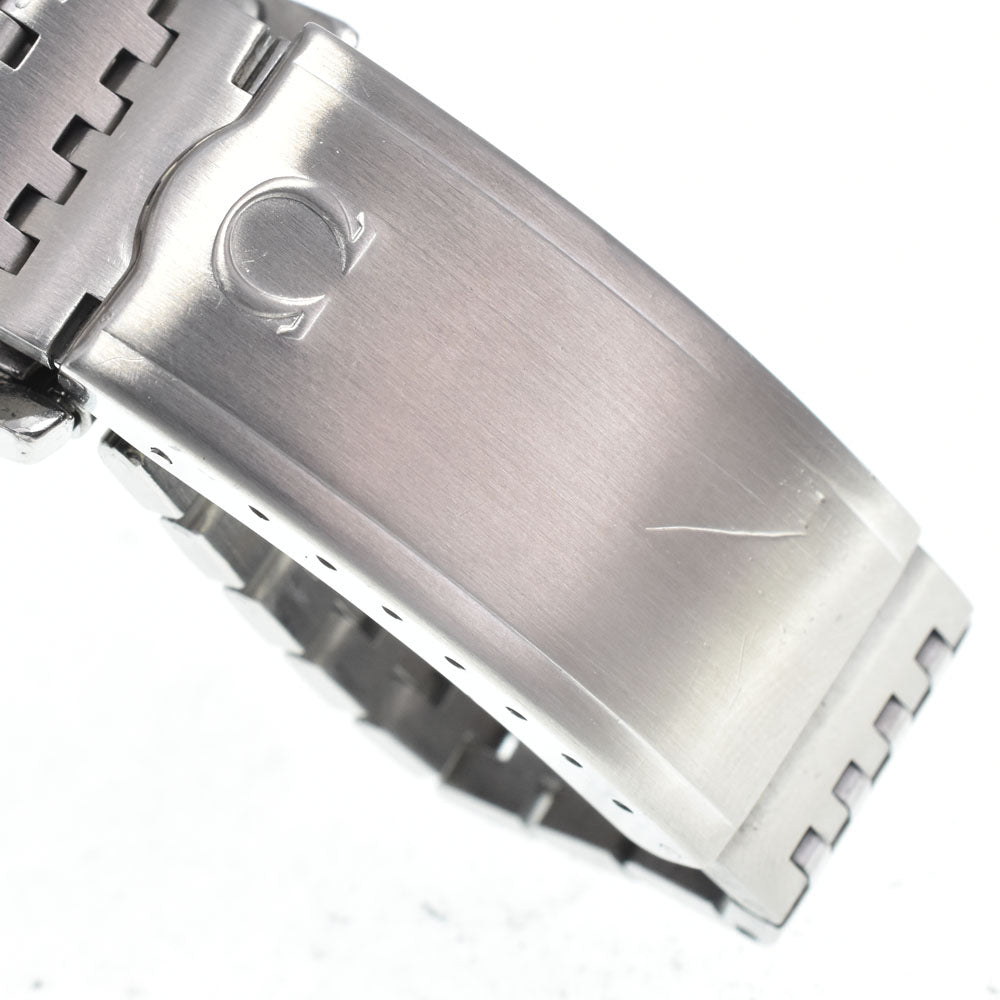 OMEGA Seamaster 1.4" 166.0202 vintage Date Cal.1010 Silver Dial Automatic Men's
 Watch N#148166