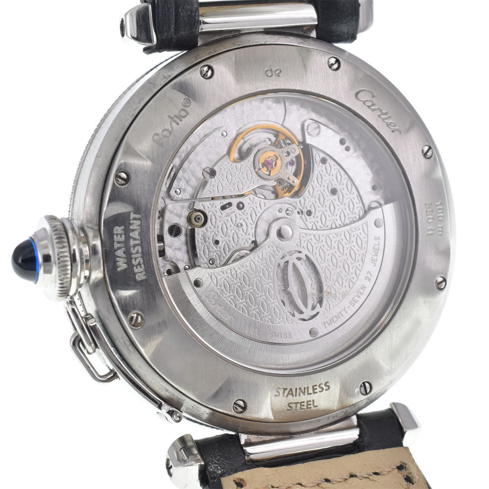CARTIER Pasha W3103155 Date 38 mm Silver Dial Automatic Men's
 Watch M#148170