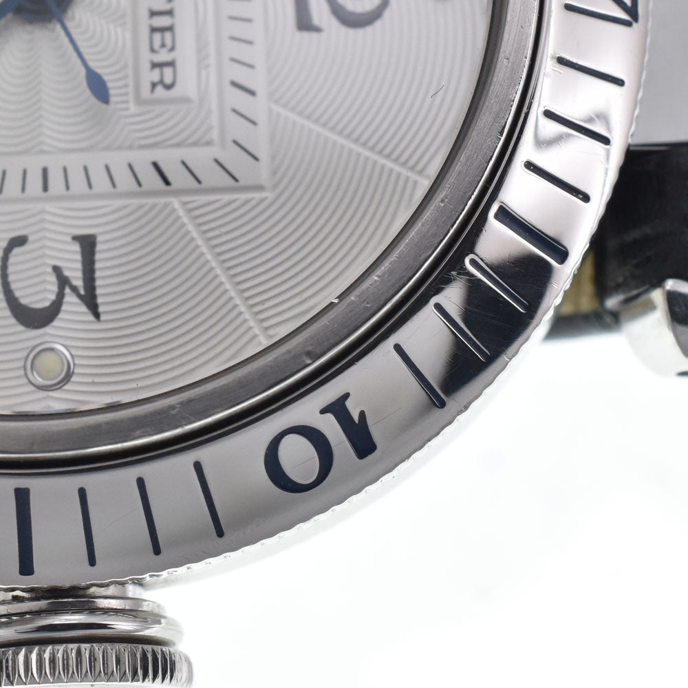 CARTIER Pasha W3103155 Date 38 mm Silver Dial Automatic Men's
 Watch M#148170