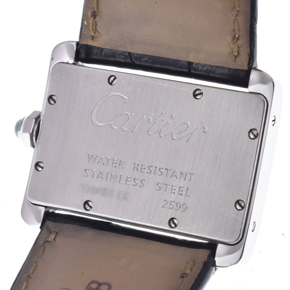with paper CARTIER tank divan W6300255/2599 Silver Dial Quartz Ladies
 Watch L#148171