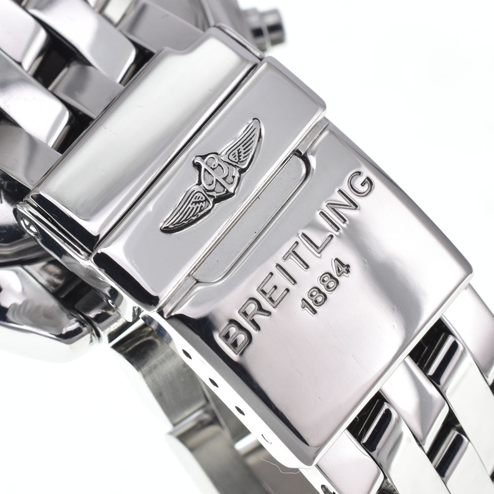 with paper BREITLING cockpit A13358 Chronograph Date black Dial Automatic Men's
 Watch M#148174