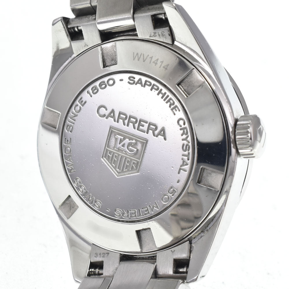 TAG HEUER Carrera Lady WV1414.BA0793 Date black Dial Quartz Ladies
 Watch M#148176