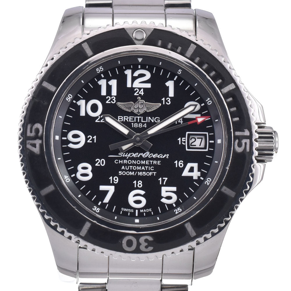 BREITLING Super Ocean II A17365 black Dial Automatic Men's
 Watch M#148177