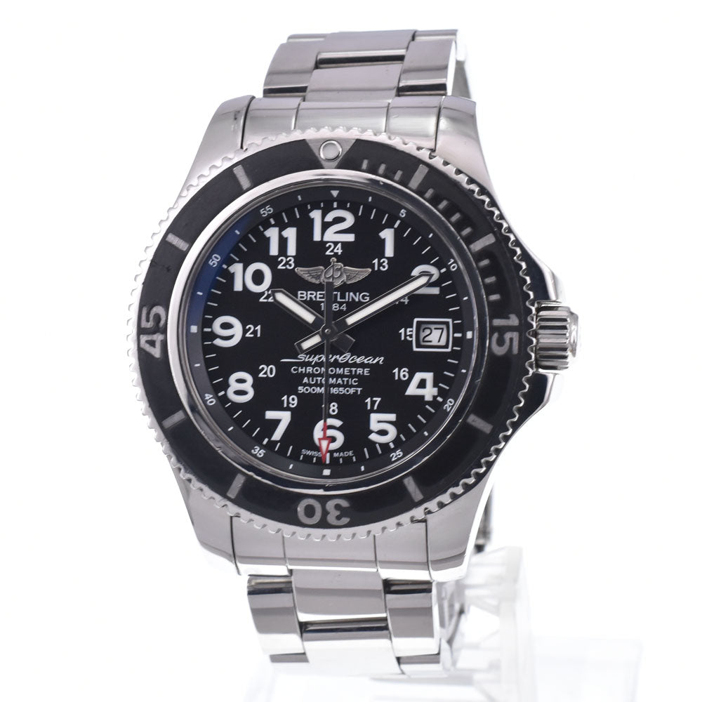 BREITLING Super Ocean II A17365 black Dial Automatic Men's
 Watch M#148177