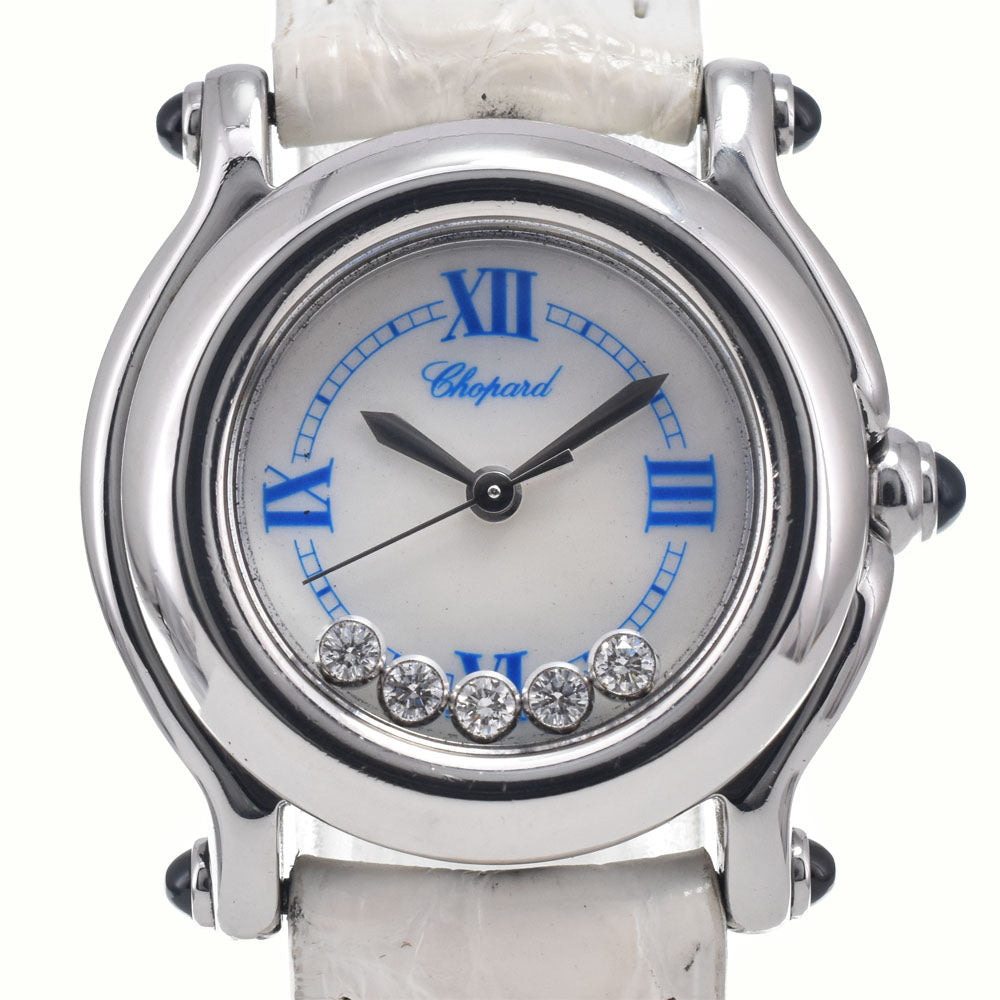 Chopard Happy sports 27/8245-23 5P Diamond White shell Dial Quartz Ladies
 Watch M#148179