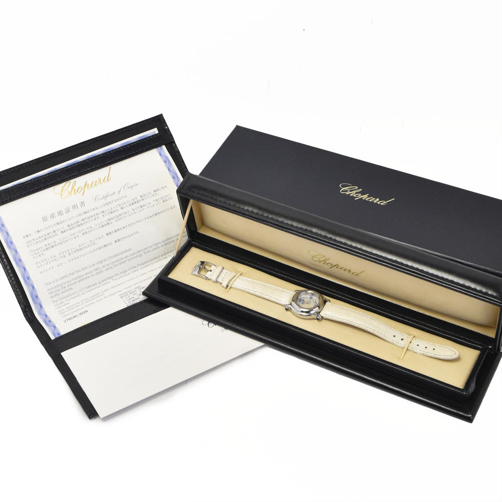 Chopard Happy sports 27/8245-23 5P Diamond White shell Dial Quartz Ladies
 Watch M#148179