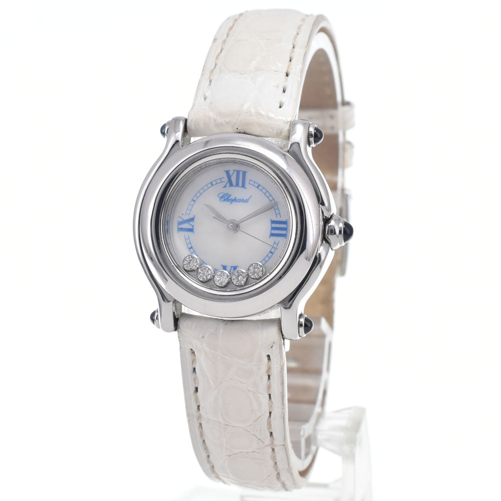 Chopard Happy sports 27/8245-23 5P Diamond White shell Dial Quartz Ladies
 Watch M#148179