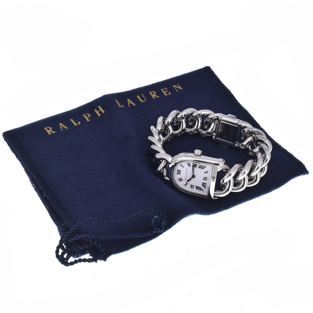 RALPH LAUREN Stirrup Petit Link K00400 white Dial Quartz Ladies
 Watch L#148181