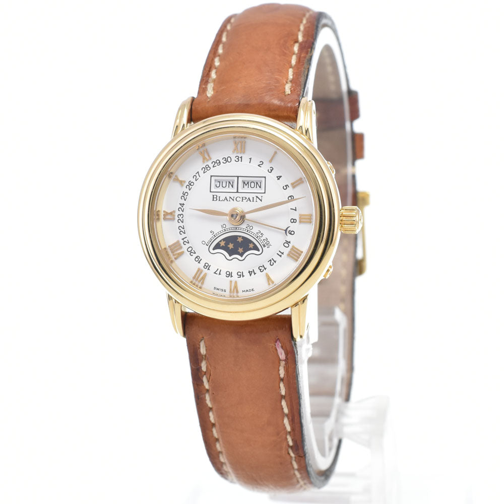 Blancpain Villeret K18YG white Dial Automatic Ladies
 Watch L#148184