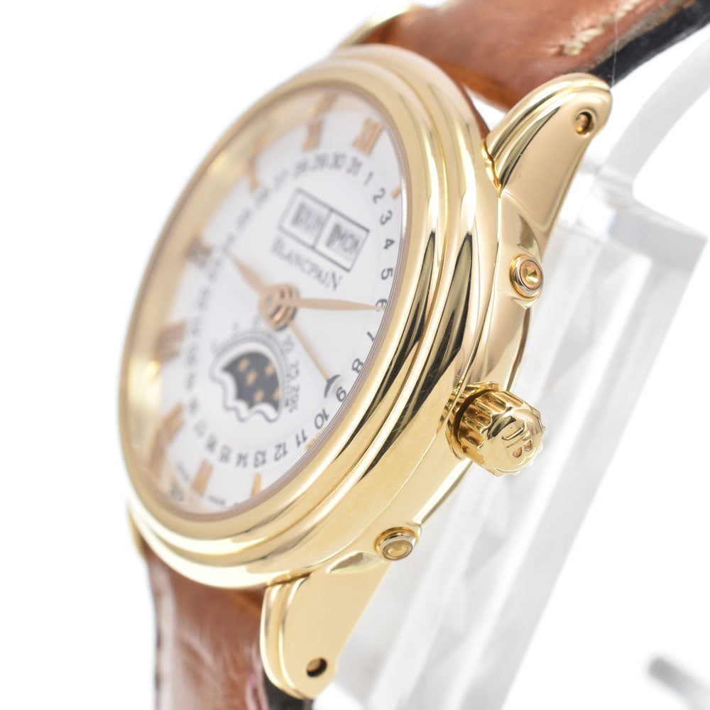 Blancpain Villeret K18YG white Dial Automatic Ladies
 Watch L#148184