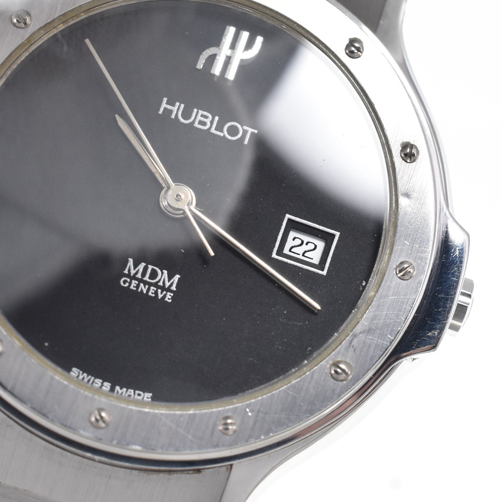 HUBLOT MDM 1401.1 Date black Dial Quartz Ladies
 Watch N#148188