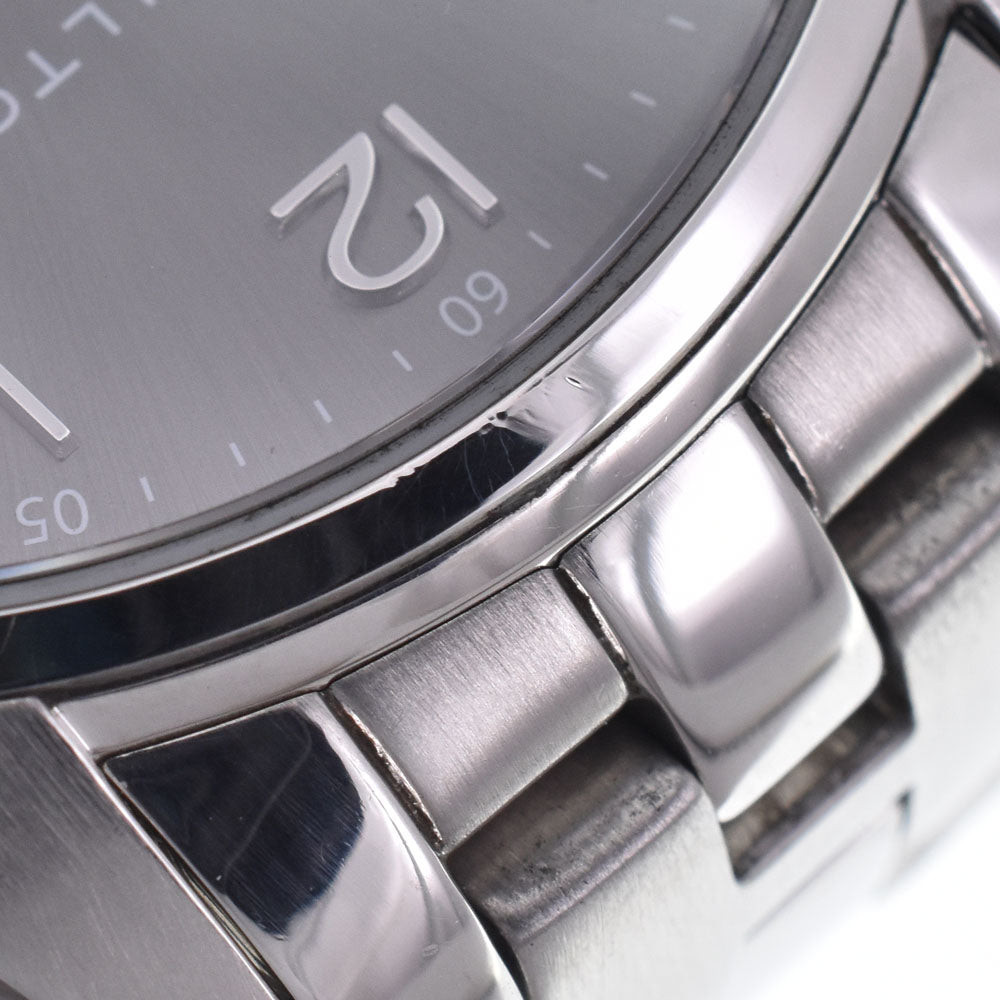 with paper HAMILTON Jazzmaster Thinline H38411183 Small second gray Dial Quartz Men's
 Watch L#148192