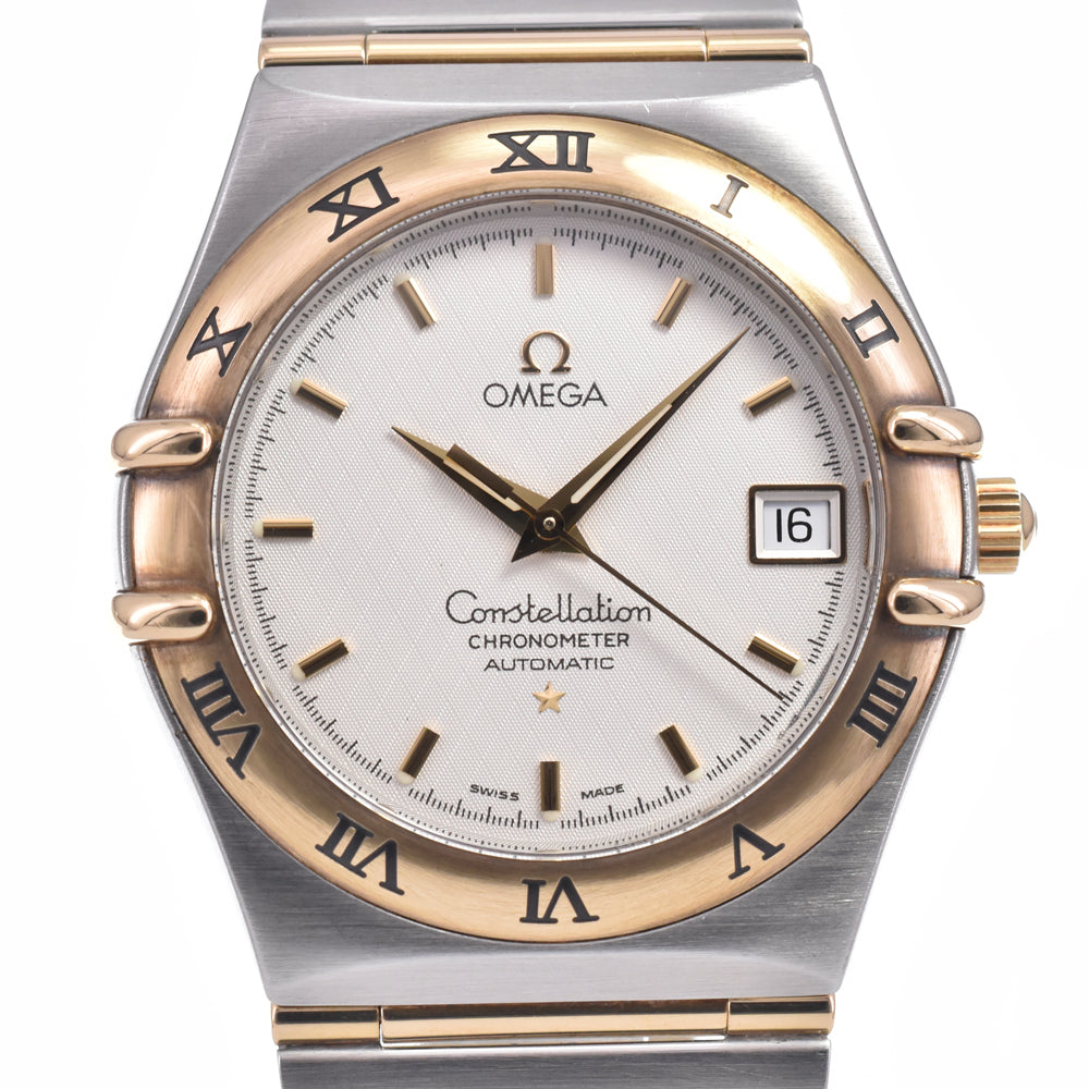OMEGA Constellation 1202.30 Date Stainless Steel / K18YG Silver Dial Automatic Men's
 Watch L#148195