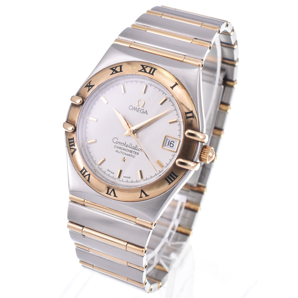 OMEGA Constellation 1202.30 Date Stainless Steel / K18YG Silver Dial Automatic Men's
 Watch L#148195