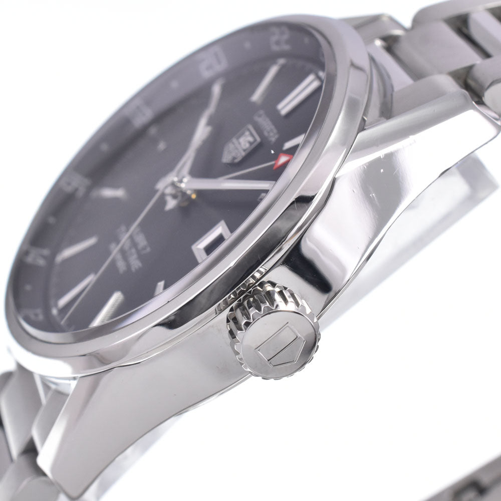 with paper TAG HEUER Carrera WAR2010.BA0723 Caliber 7 GMT black Dial Automatic Men's
 Watch M#148198