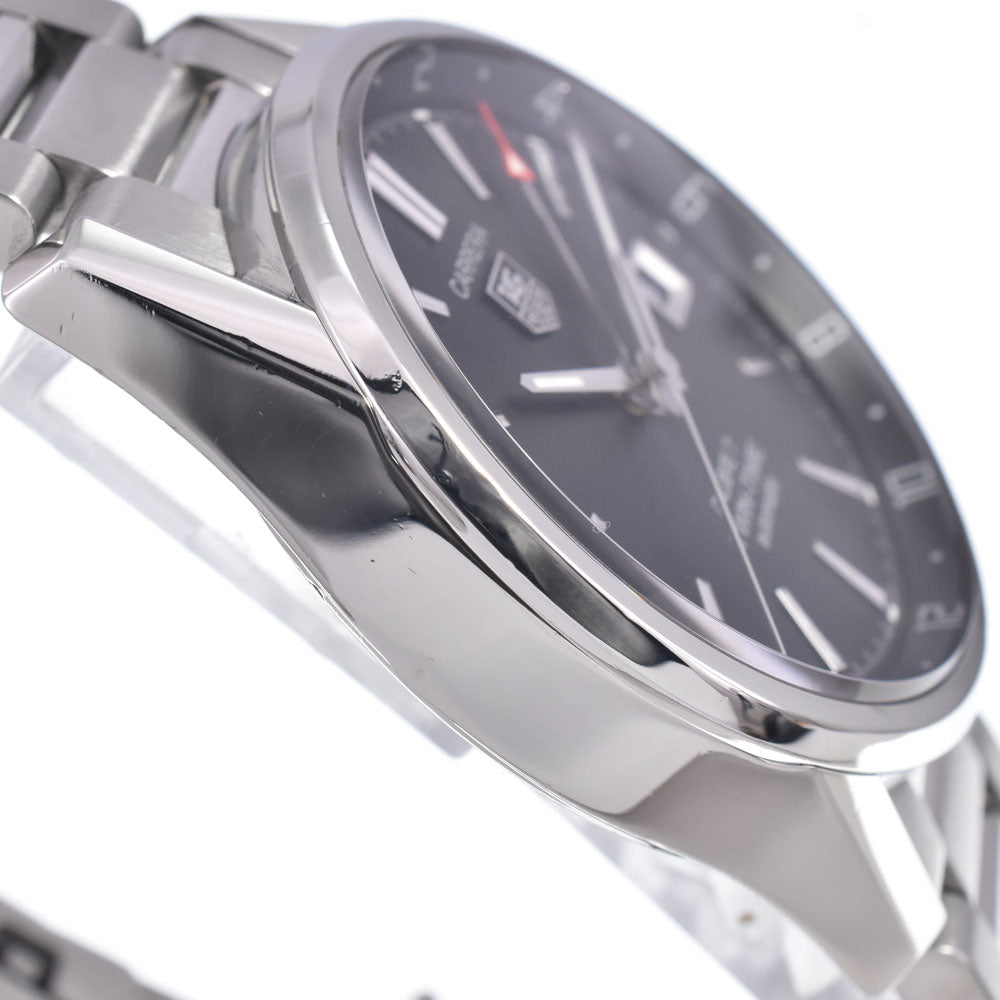 with paper TAG HEUER Carrera WAR2010.BA0723 Caliber 7 GMT black Dial Automatic Men's
 Watch M#148198