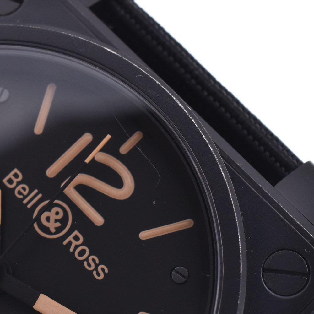 with paper Bell＆Ross Heritage BR01-92HERI-CA Date black Dial Automatic Men's
 Watch K#148199