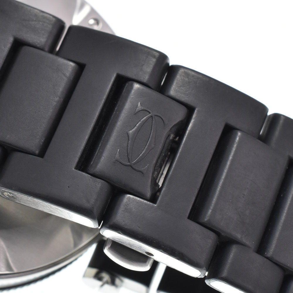 CARTIER Pacha Sea timer W31077U2 Stainless Steel / Rubber black Dial Automatic Men's
 Watch R#148201