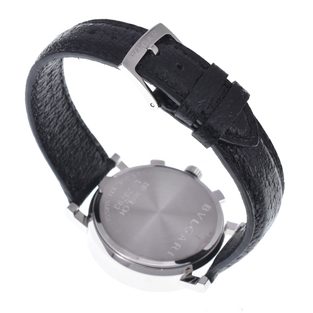 with paper BVLGARI Bvlgari Bvlgari BB38SLCH Date black Dial Automatic Men's
 Watch J#148202