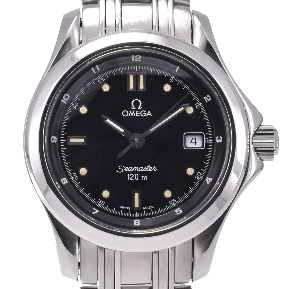 with paper OMEGA Seamaster 120M 2571.50 Date black Dial Quartz Ladies
 Watch L#148206