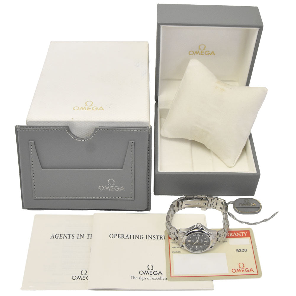 with paper OMEGA Seamaster 120M 2571.50 Date black Dial Quartz Ladies
 Watch L#148206