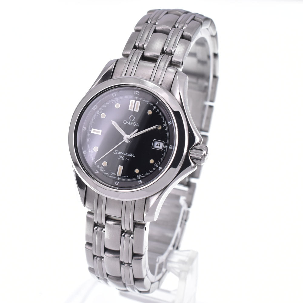 with paper OMEGA Seamaster 120M 2571.50 Date black Dial Quartz Ladies
 Watch L#148206