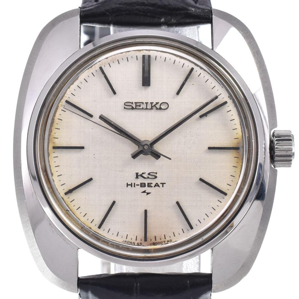 SEIKO King Seiko 45-8000 High beat Silver Dial Hand Winding Men's
 Watch M#148213
