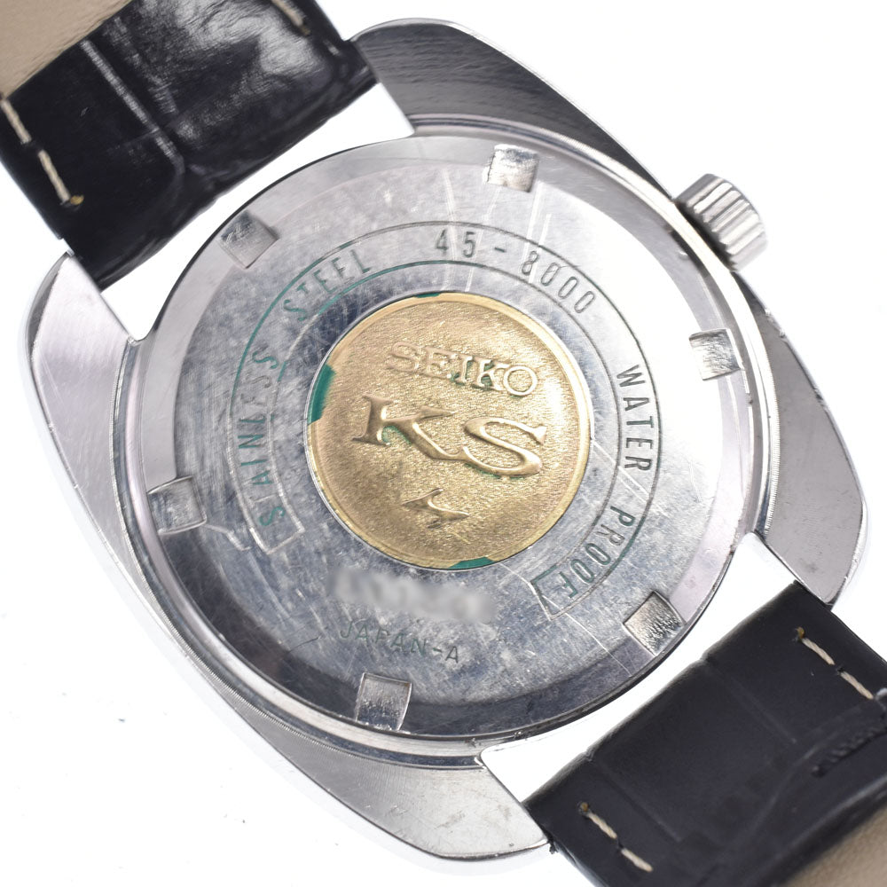 SEIKO King Seiko 45-8000 High beat Silver Dial Hand Winding Men's
 Watch M#148213