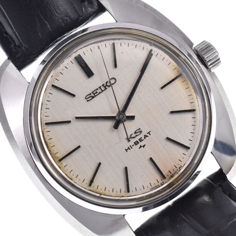 SEIKO King Seiko 45-8000 High beat Silver Dial Hand Winding Men's
 Watch M#148213