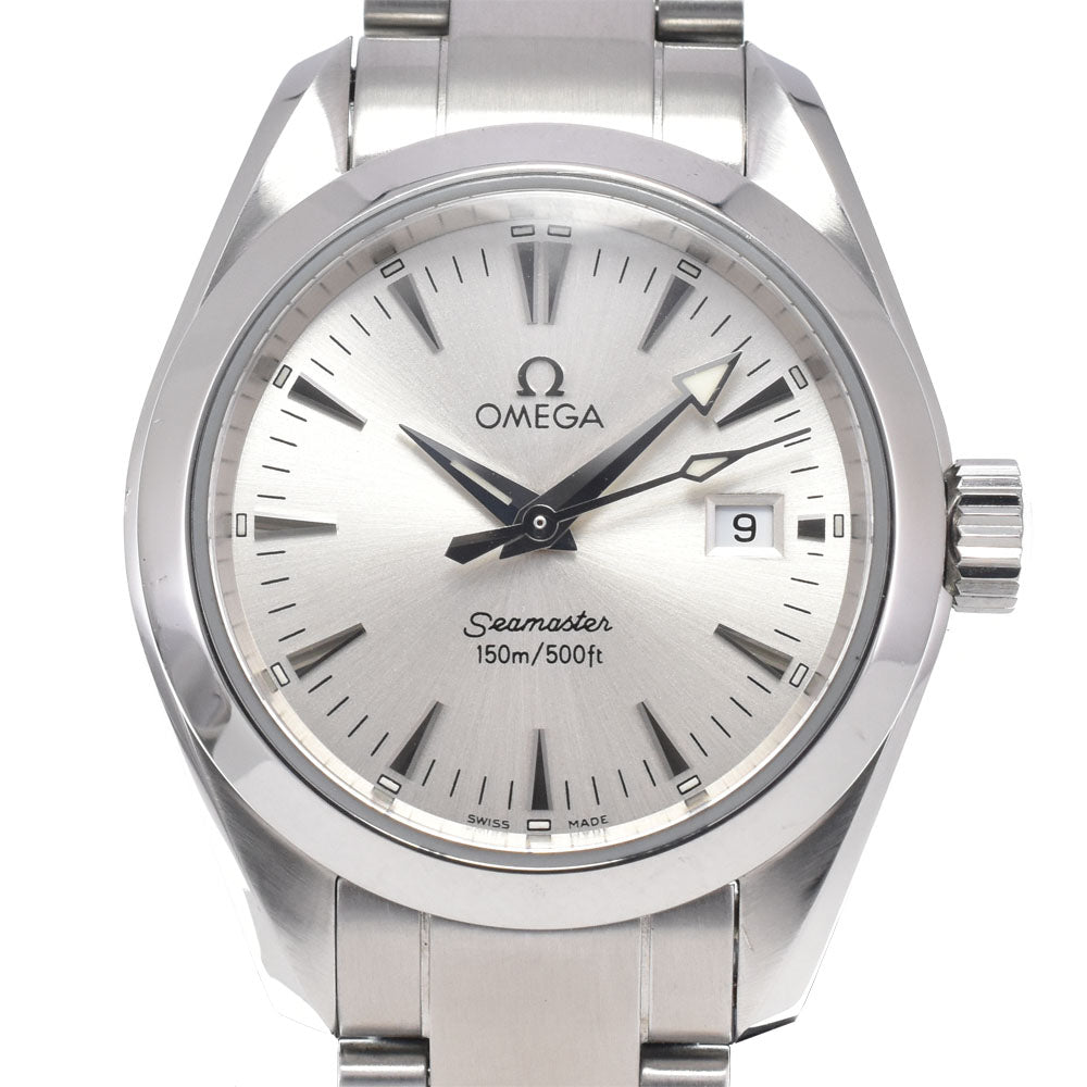 OMEGA Seamaster Aqua Terra 150m 2577.30 Date Silver Dial Quartz Ladies
 Watch L#148216